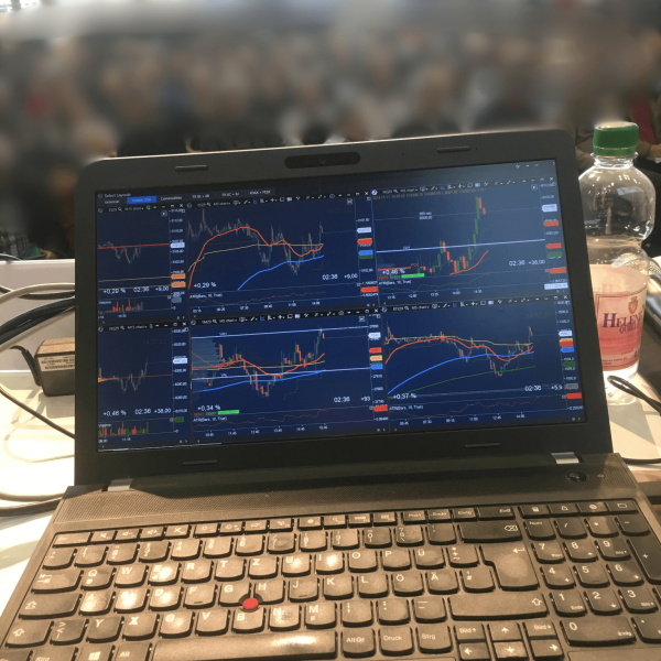 Lennard Kraft bei der World of Trading 2019